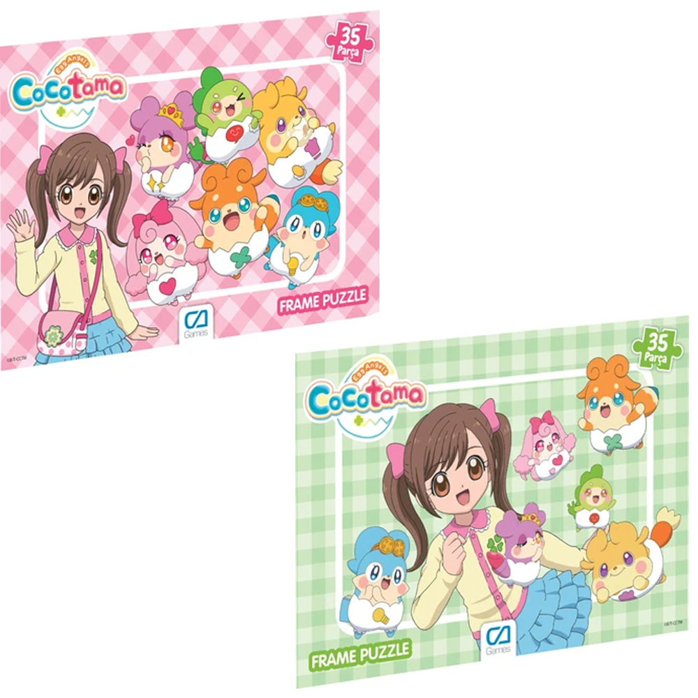 Ca Games Puzzle 35 Cocotama Frame Cafrm-5304-5305