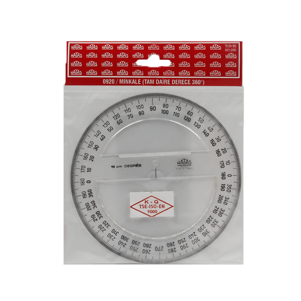 Hatas Minkale Plastik 360 Derece 15 Cm 0920 - 20'li Paket