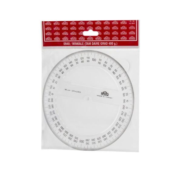 Hatas Minkale Plastik 400 Derece 15 Cm 0940 - 20'li Paket