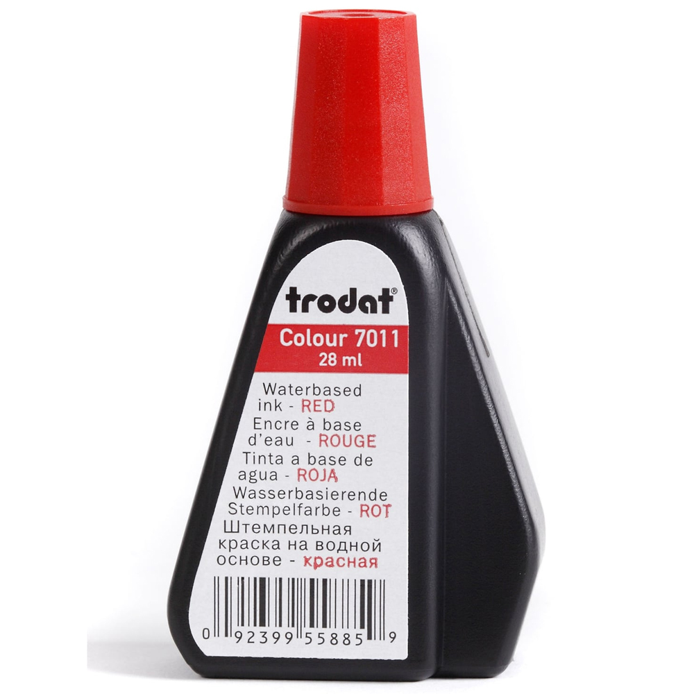 TRODAT ISTAMPA MÜREKKEBİ 28 ML KIRMIZI 7011