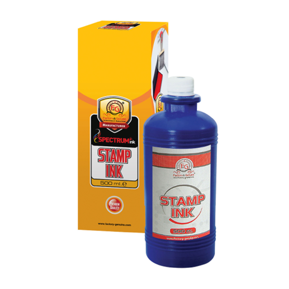 FACTORY ISTAMPA MÜREKKEBİ 500 ML MAVİ