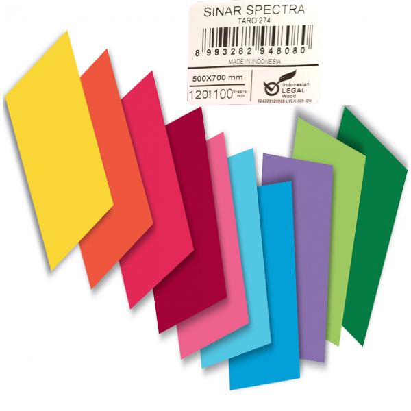 Sınar Fon Kartonu 100 Lü 50X70 120 Gr Lila 274 - 100'lü Paket