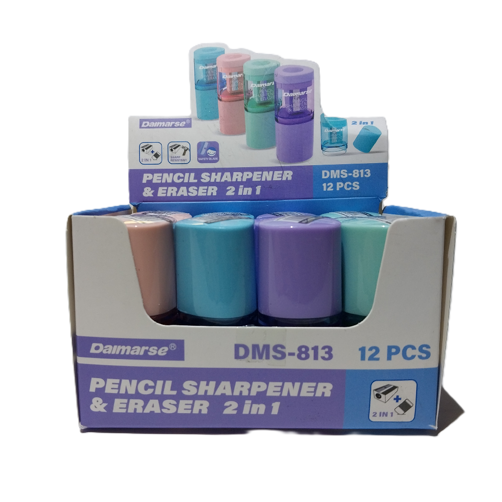 Bafix Kalemtraş Silgili Daimarse Dms-813 - 12'li Paket