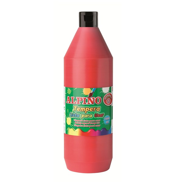 ALPİNO SULU BOYA TEMPERA KIRMIZI 500 ML DM-0174
