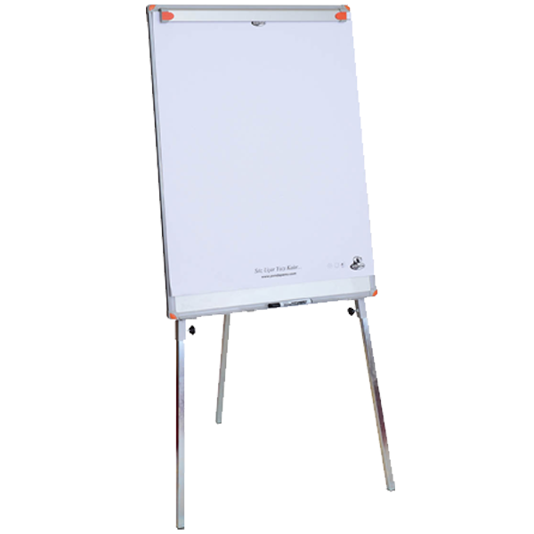 Panda Yazı Tahtası Teleskopik Ayaklı Lamine Flipchartlı 65X100 Pan234