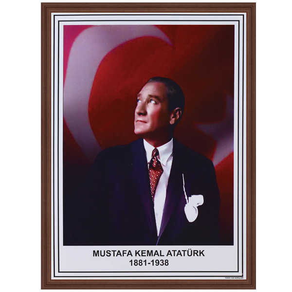 Panda Atatürk Portresi Mdf Çerceve 35x50 MM PAN425