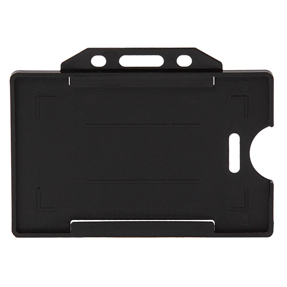 Sarff Kart Kabı Muhafaza Yatay Siyah 15323012 - 50'li Paket