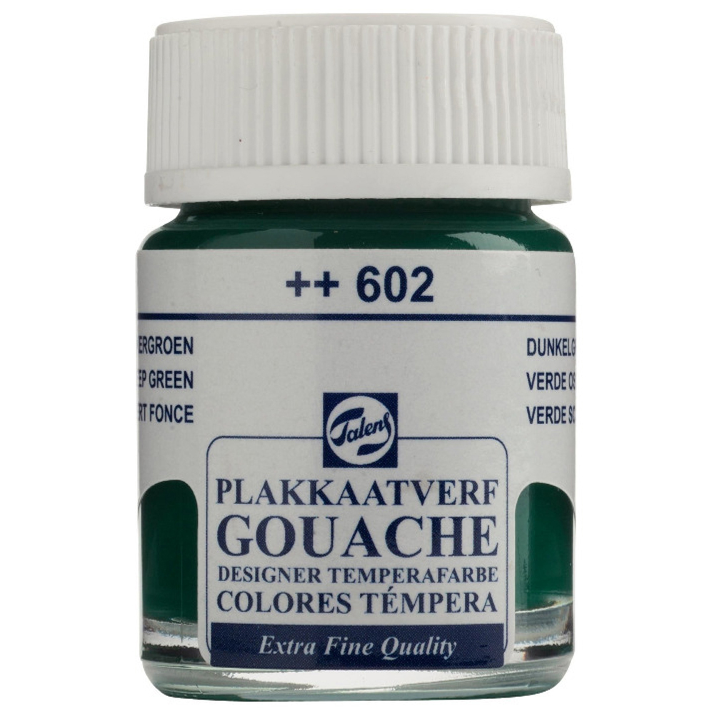 Talens Guaj Boya 16 Ml Deep Yeşil (Koyu Yeşil) 602 - 10'lu Paket