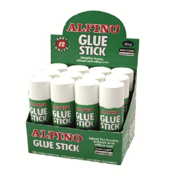 Alpino Stick Yapıştırıcı Solventsiz 40 Gr Gs000040 - 12'li Paket