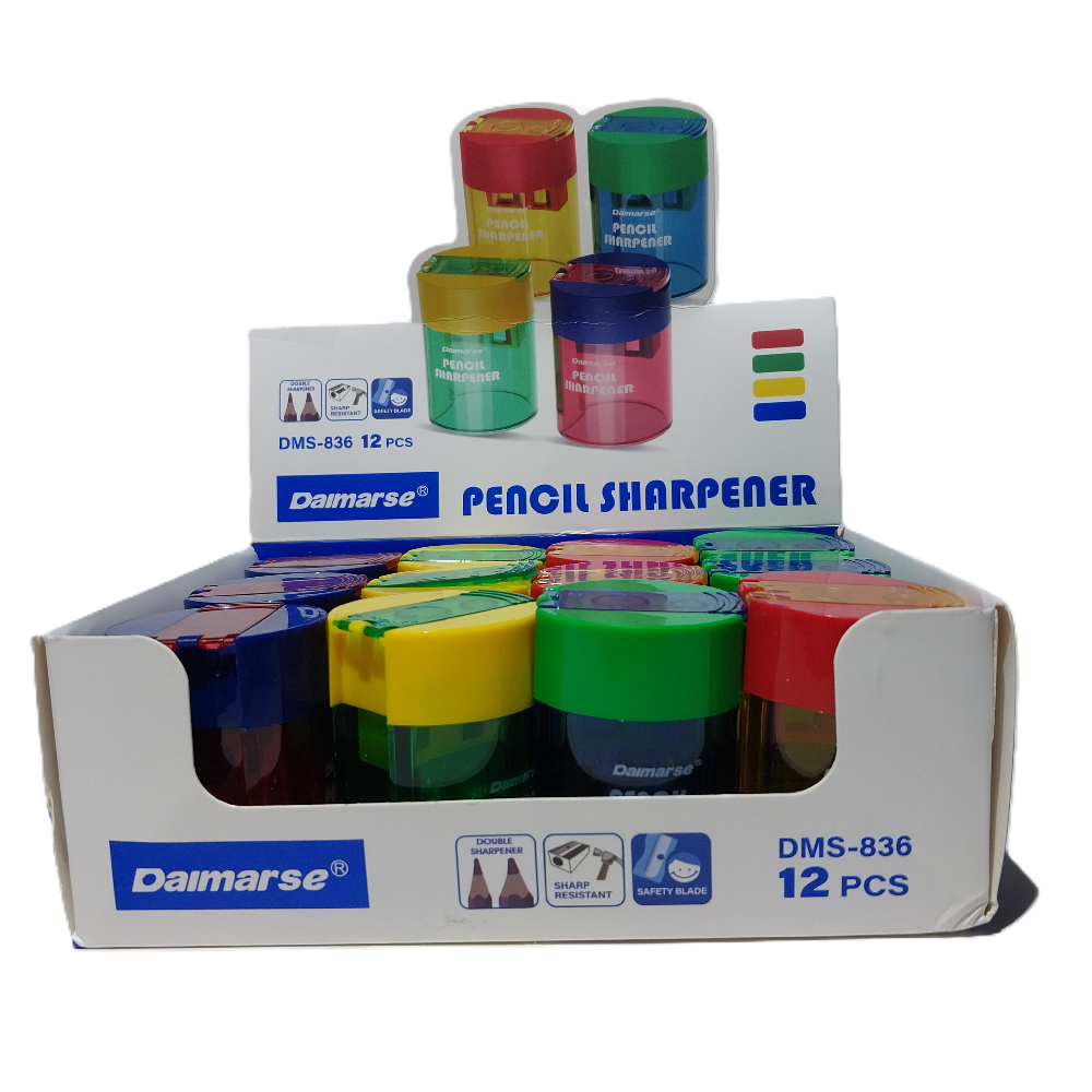 Bafix Kalemtraş Çiftli Hazneli Daimarse Dms-836 - 12'li Paket