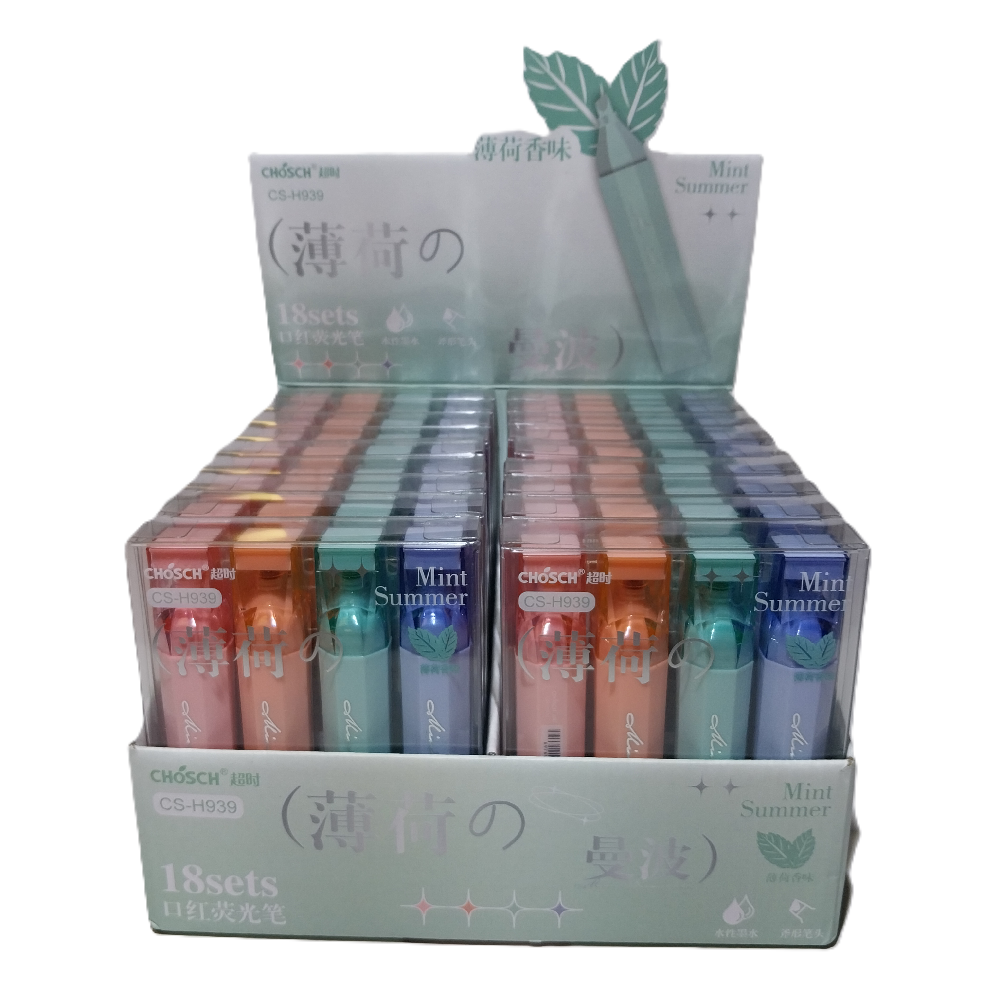 Bafix Fosforlu Kalem Chosch 4 Renk 4 Lü Cs-H939